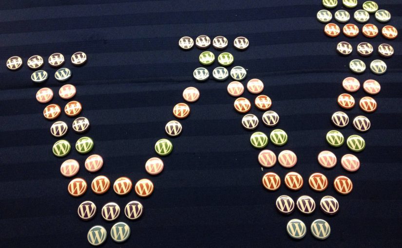WordPress Buttons. Photo by Christine Rondeau